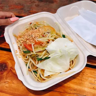 Papaya salad / $9ish