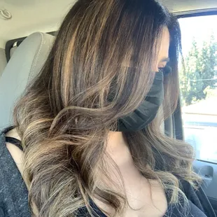 Just what I asked for Carmel with a dark root