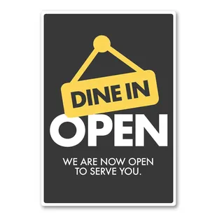 Dine in open !