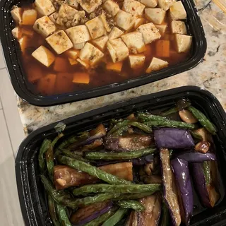 48 String Beans & Eggplant
