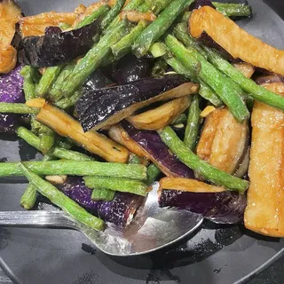 72 String Bean & Eggplant Combo