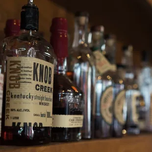We have over 40 whiskeys to choose from!