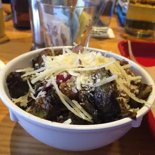 Brussels sprouts salad.