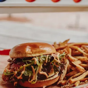 burgers, food