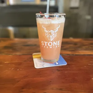 I asked sex on the beach without alcohol.  Taste was awful, mostly water.