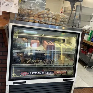 Deli meat selection
