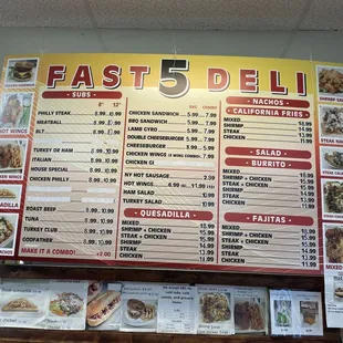Menu. Simple and certain.