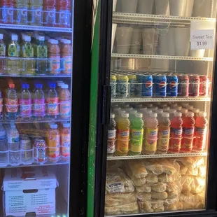 a refrigerated refrigerator