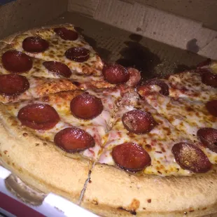 pizza, food