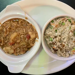 Chicken Roast with Biryani Rice