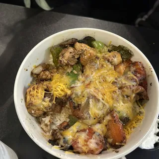 Bad Hombre Fajita Bowl (Vegetarian)