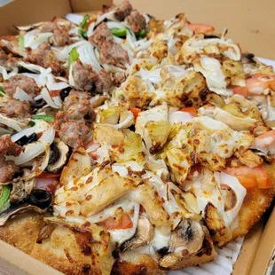 #2 SUPREME HALF #13 ALFREDO CHICKEN