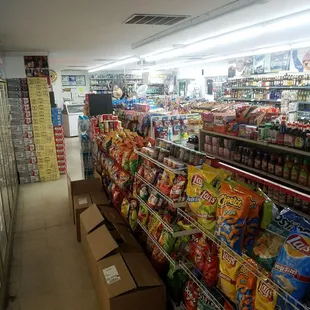 a man in a grocery store