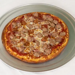 All Meats Pizza