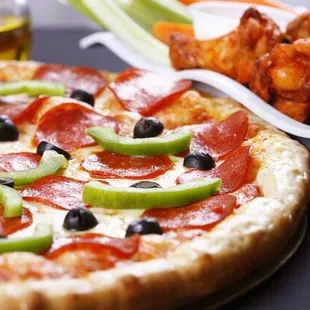 food, pizza