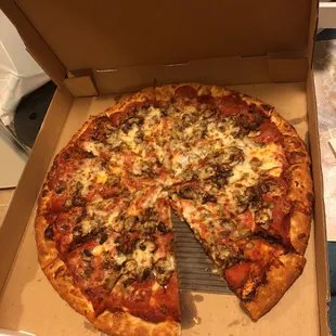 Mushroom pepperoni