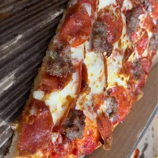 Sausage and pepperoni