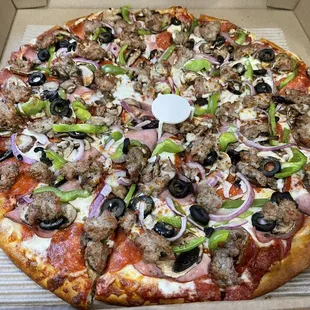 Large Supreme $29.99 before tax cash price