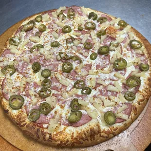 Hawaiian + Jalapenos