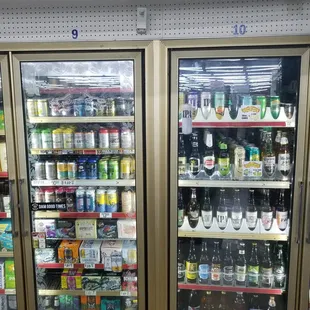 A lot of selection from IPA to all kinds of seasonal beer