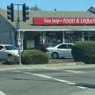 cars parked in front