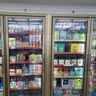two refrigerators