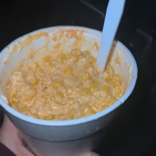 Corn in a cup