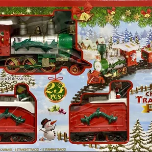 CHRISTMAS TRAIN SETS