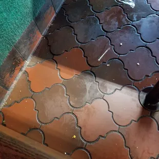 Floor needs to be cleaned