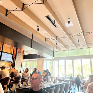 large outside area past those windows