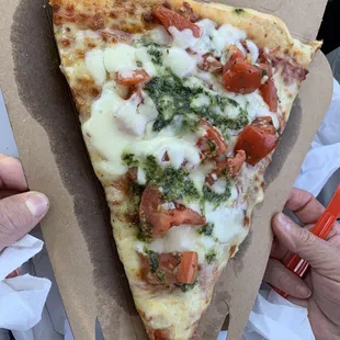 Margherita Pizza Slice