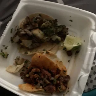Mini tacos combo