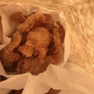 Chicken skin is winnahazzz