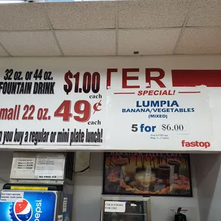 a sign for a fast food restaurant