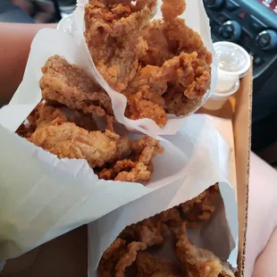 Chicken skin