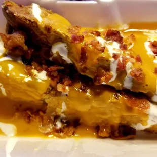 Cheesy potato logs, $2.99