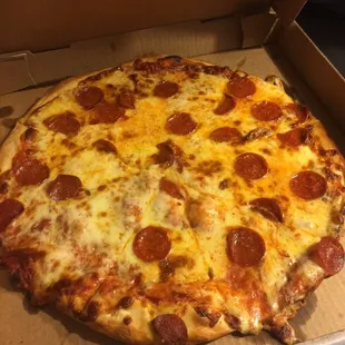 September 9, 2019-pepperoni pizza-very greasy