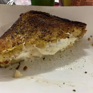 Half Grilled Cheese sandwich - BEST