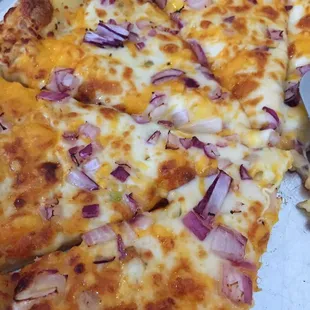 Pierogi pizza! Delicious!!