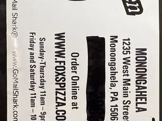 Fox's Pizza Den - Monongahela