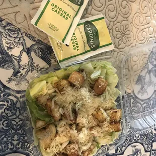 Chicken Caesar salad