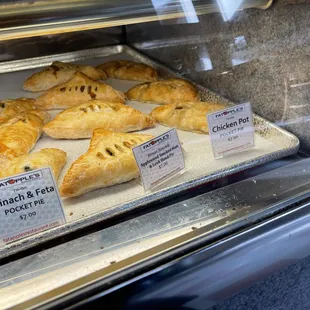 Pocket Pies for sale at Fat Apple's in El Cerrito.