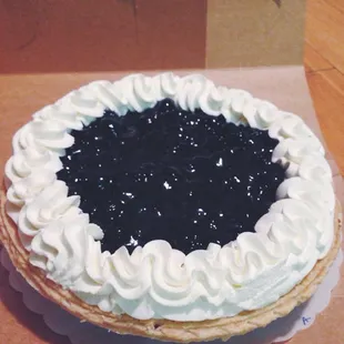 Fresh Blueberry Pie