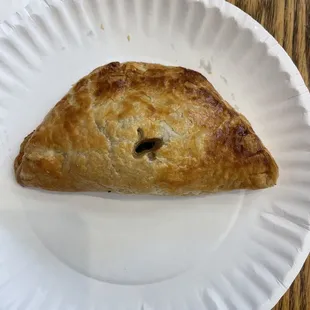 Blueberry pocket pie