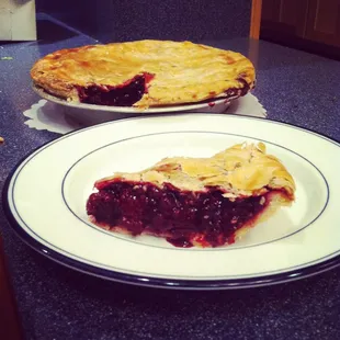 Olallieberry Pie
