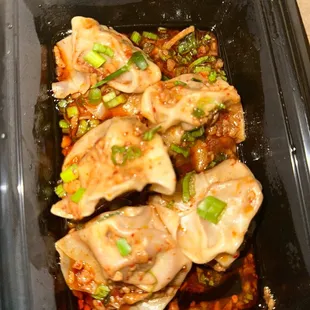 Short rib wonton