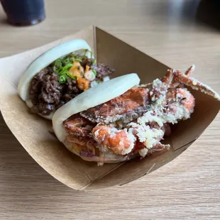 Bulgogi Bao &amp; Crab Daddy Bao