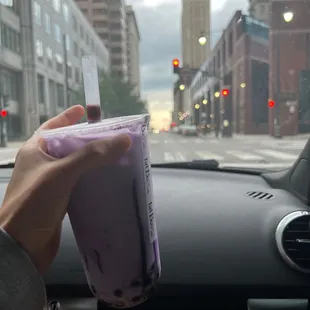 Taro milk tea
