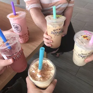 Assorted beverages