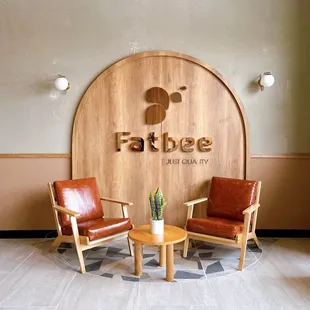 two chairs and a table